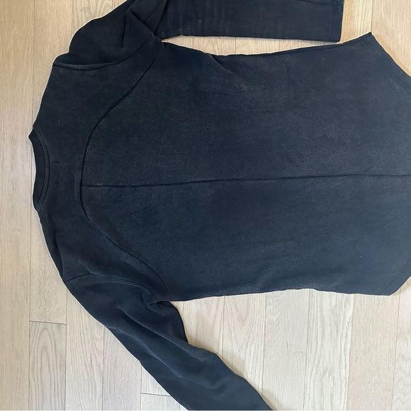 VITALY long sweater - washed black vintage look - Picture 6 of 7